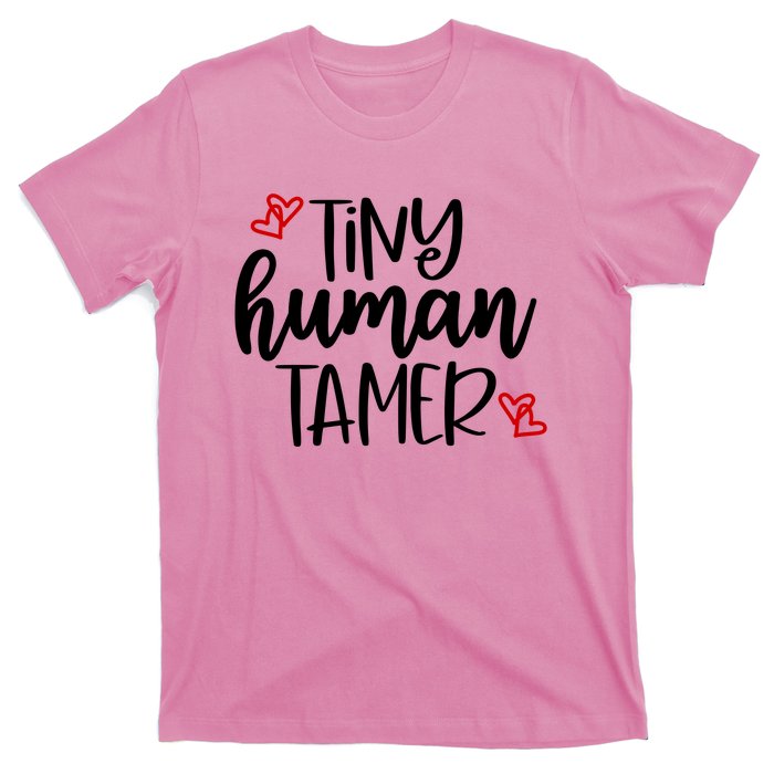 Tiny Human Tamer Funny T-Shirt