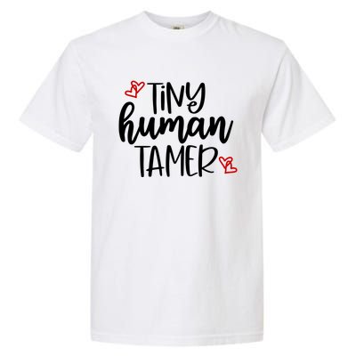 Tiny Human Tamer Funny Garment-Dyed Heavyweight T-Shirt