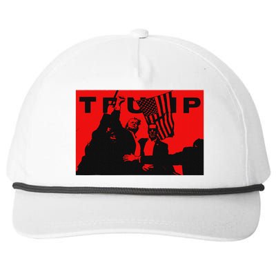 Trump Hero Trump Assassination Attempt Snapback Five-Panel Rope Hat