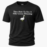 They Hate To See A Silly Goose Winning Funny Cooling Performance Crew T-Shirt