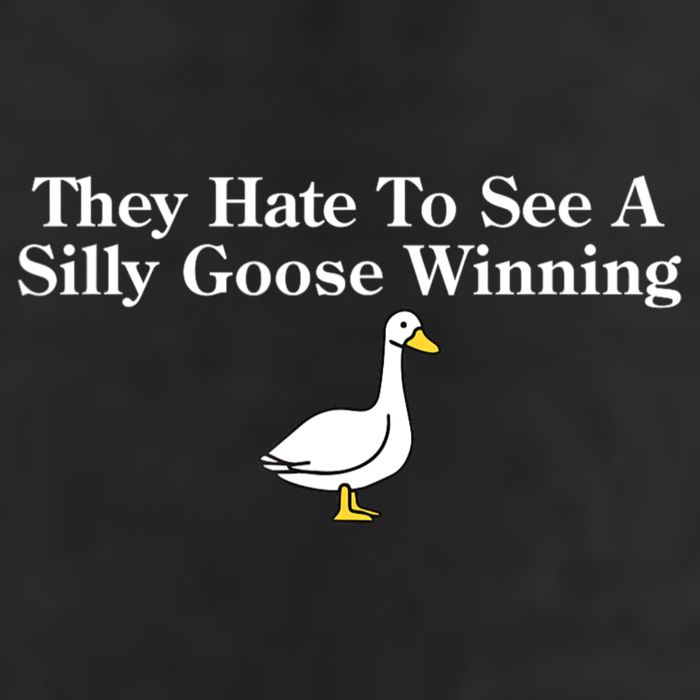 They Hate To See A Silly Goose Winning Funny Beanie