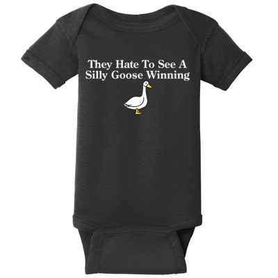 They Hate To See A Silly Goose Winning Funny Baby Bodysuit