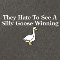 They Hate To See A Silly Goose Winning Funny Cotton Canvas Backpack