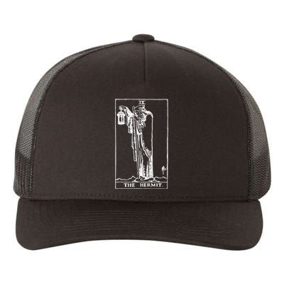 The Hermit Tarot Card Ix Yupoong Adult 5-Panel Trucker Hat