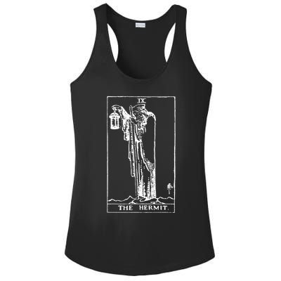 The Hermit Tarot Card Ix Ladies PosiCharge Competitor Racerback Tank