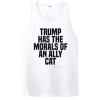 Trump Has The Morals Of An Ally Cat Funny Biden PosiCharge Competitor Tank