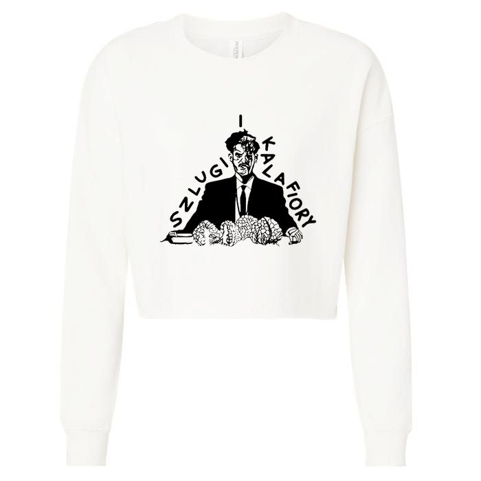 Taco Hemingway Cropped Pullover Crew