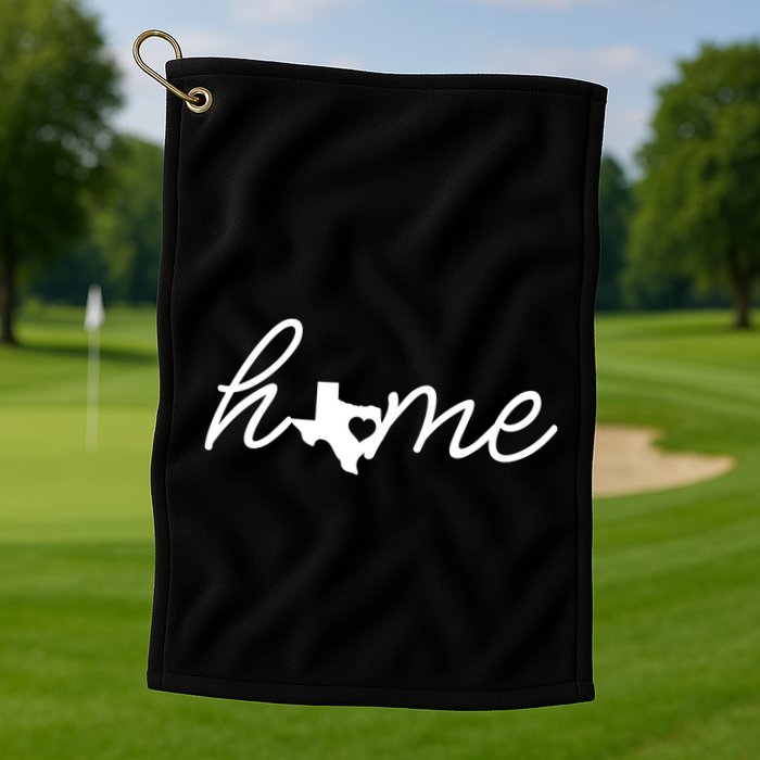Texas Home Golf Towel