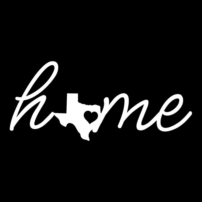 Texas Home Cropped Pullover Crew