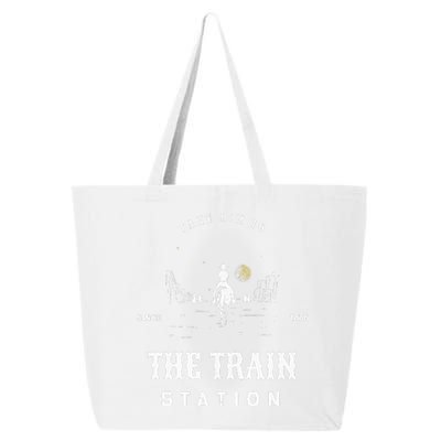 Take Him To The Train Station 25L Jumbo Tote