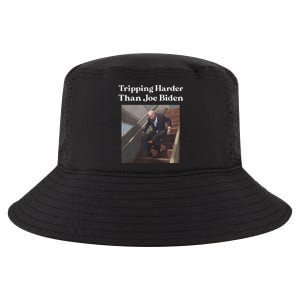 Tripping Harder Than Joe Biden Cool Comfort Performance Bucket Hat