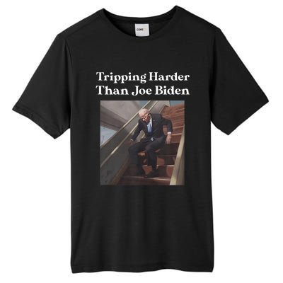 Tripping Harder Than Joe Biden Tall Fusion ChromaSoft Performance T-Shirt