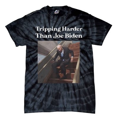 Tripping Harder Than Joe Biden Tie-Dye T-Shirt