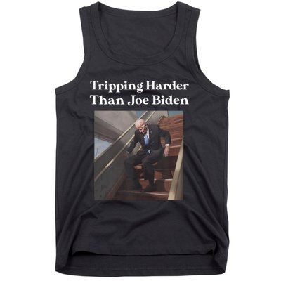 Tripping Harder Than Joe Biden Tank Top