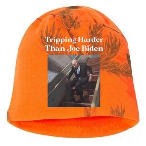 Tripping Harder Than Joe Biden Kati - Camo Knit Beanie