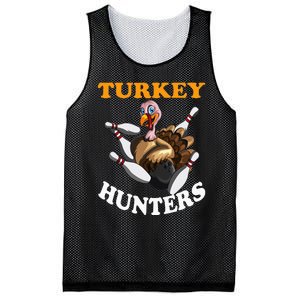 Turkey Hunters Turkey Thanksgiving Bowling Bahn Bowling Mesh Reversible Basketball Jersey Tank