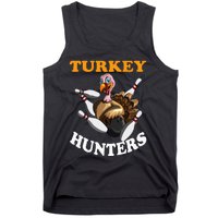 Turkey Hunters Turkey Thanksgiving Bowling Bahn Bowling Tank Top