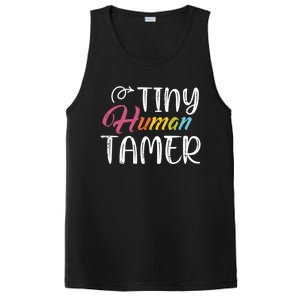 Tiny Hu Tamer Daycare Provider Teacher Giftsitter Mom Gift PosiCharge Competitor Tank