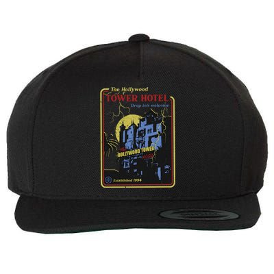 The Hollywood Tower Hotel The Twilight Zone Halloween Scary Wool Snapback Cap