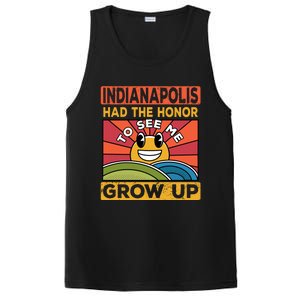 The Honor To See Me Grow Up Had The Sun And Indianapolis Cool Gift PosiCharge Competitor Tank