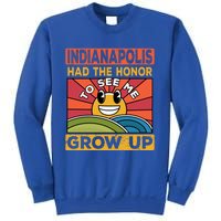 The Honor To See Me Grow Up Had The Sun And Indianapolis Cool Gift Sweatshirt