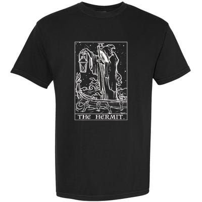 The Hermit Tarot Card Garment-Dyed Heavyweight T-Shirt