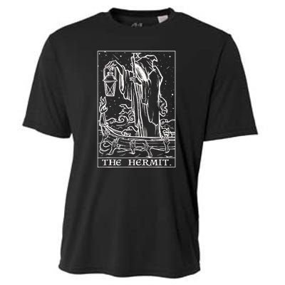 The Hermit Tarot Card Cooling Performance Crew T-Shirt