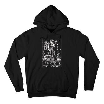 The Hermit Tarot Card Tall Hoodie