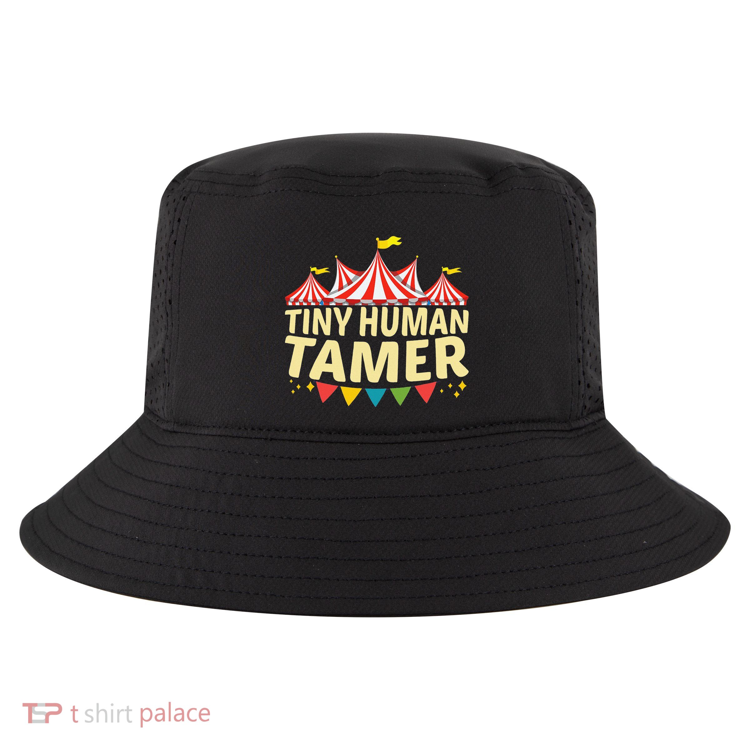 Tiny Human Tamer Funny Aesthetic Circus Art Carnival Cool Comfort Performance Bucket Hat