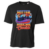 Trump Hotter Than A Hoochie Coochie Funny Cooling Performance Crew T-Shirt