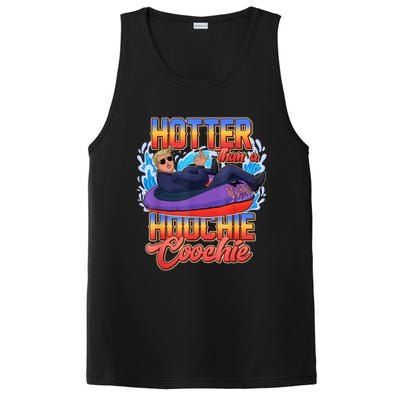 Trump Hotter Than A Hoochie Coochie Funny PosiCharge Competitor Tank