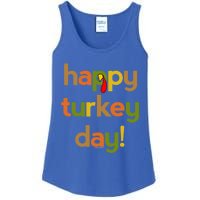 Thanksgiving Happy Turkey Day Fall Thankful Great Gift Ladies Essential Tank