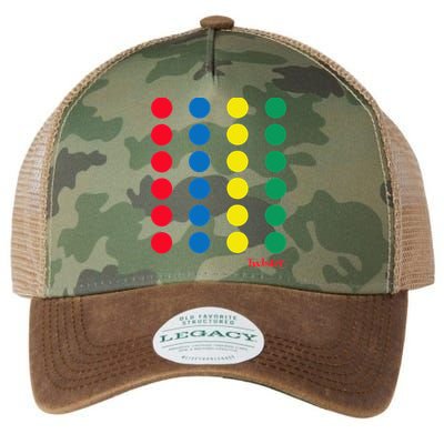 Twister Halloween Twister Board Costume Legacy Tie Dye Trucker Hat