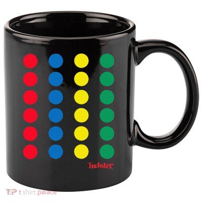 Twister Halloween Twister Board Costume 11oz C Handle Ceramic Mug