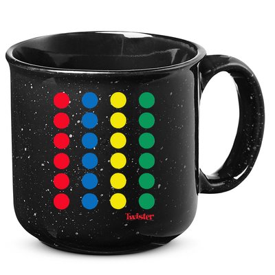 Twister Halloween Twister Board Costume 15oz Campfire Ceramic Mug