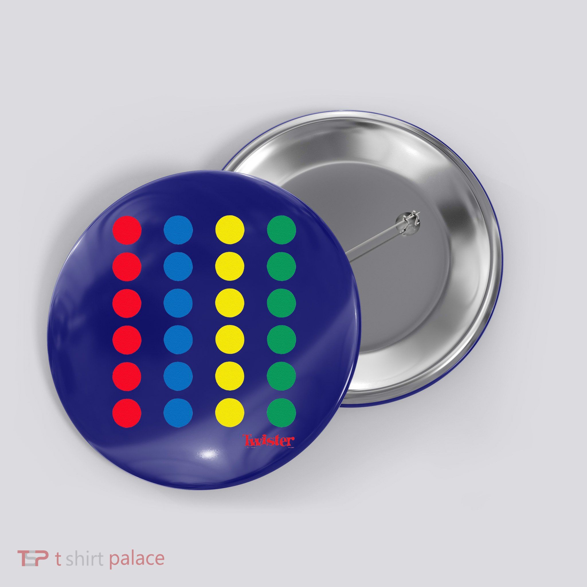 Twister Halloween Twister Board Costume Button