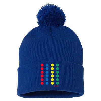 Twister Halloween Twister Board Costume Pom Pom 12in Knit Beanie