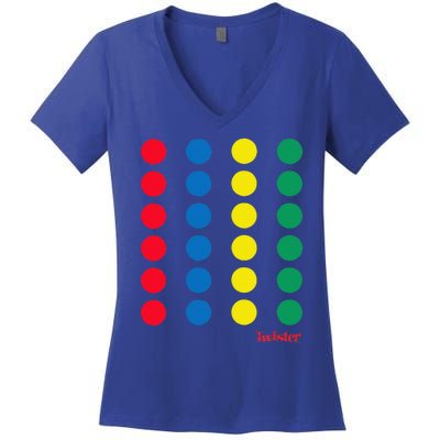 Twister Halloween Twister Board Costume Women's V-Neck T-Shirt