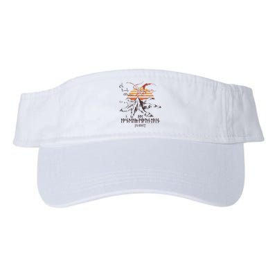 The Hobbit The Lonely Mountain Dragon Sunset Valucap Bio-Washed Visor