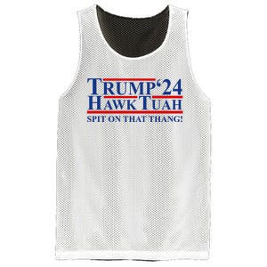 Trump Hawk Tuah 24 Spit On That Thang Mesh Reversible Basketball Jersey Tank