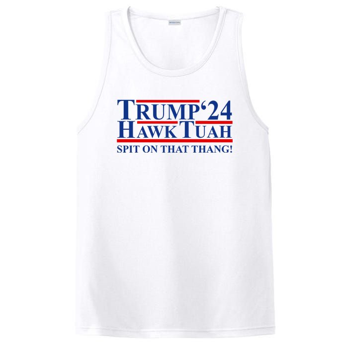 Trump Hawk Tuah 24 Spit On That Thang PosiCharge Competitor Tank