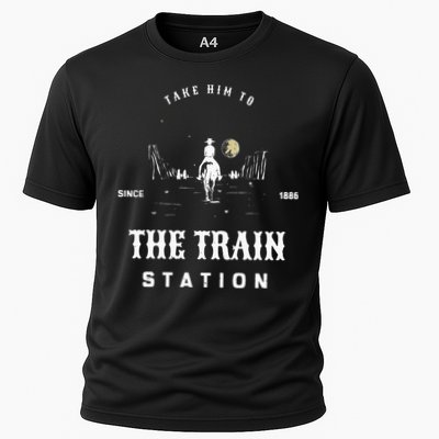 Take Him To The Train Station Performance Shirt