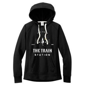 Take Him To The Train Station Women's Fleece Hoodie