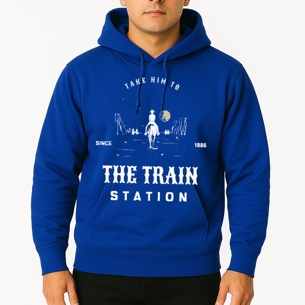 Take Him To The Train Station Hoodie