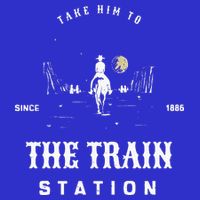 Take Him To The Train Station Mesh Reversible Basketball Jersey Tank