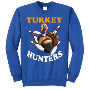 Turkey Hunters Turkey Thanksgiving Bowling Bahn Bowling Sweatshirt