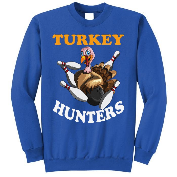 Turkey Hunters Turkey Thanksgiving Bowling Bahn Bowling Sweatshirt