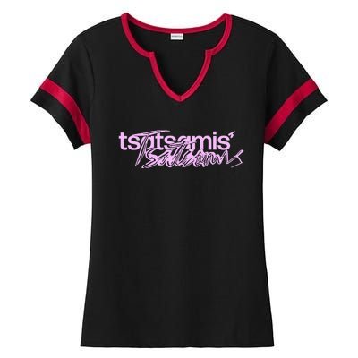 Tsatsamis Headline Ladies Halftime Notch Neck Tee