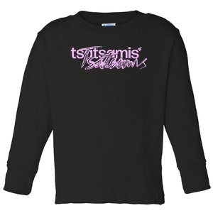 Tsatsamis Headline Toddler Long Sleeve Shirt