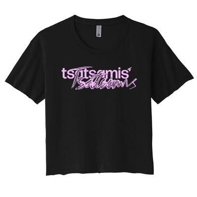 Tsatsamis Headline Women's Crop Top Tee